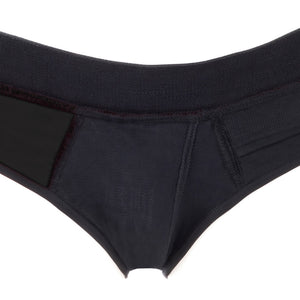 SpareParts Tomboi Cover Brief Nylon Black