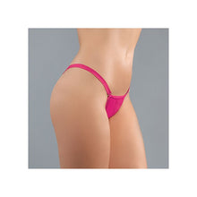Load image into Gallery viewer, Adore Between the Cheats Wetlook Panty - O/S (Hot Pink)
