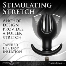 Load image into Gallery viewer, Ass Bound Anchor Inflatable Anal Plug (Black)
