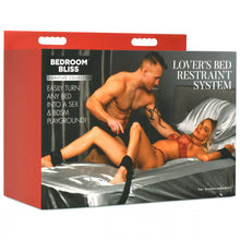 Load image into Gallery viewer, Lover&#39;s Bed Restraint System (Black)
