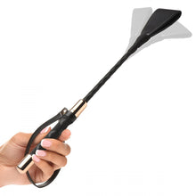 Load image into Gallery viewer, Stallion Riding Crop - 12 Inch (Black)
