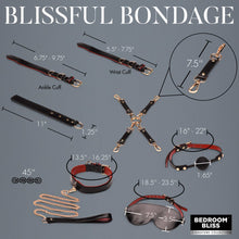 Load image into Gallery viewer, Lover&#39;s Deluxe Bondage Set (Black)
