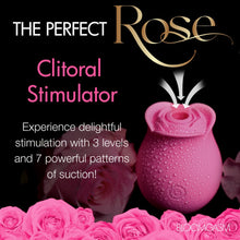 Load image into Gallery viewer, The Perfect Rose Clitoral Stimulator (Pink)
