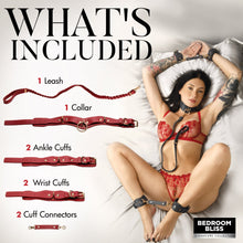 Load image into Gallery viewer, Lover&#39;s Restraints Set (Red)
