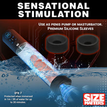 Load image into Gallery viewer, Size Matters Sucking Rechargeable Silicone Penis Pump
