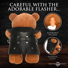 Load image into Gallery viewer, Master Series Flasher Exhibitionist Teddy Bear
