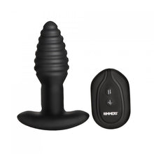 Load image into Gallery viewer, Rimmers Model-E Vibrating Rechargeable Silicone Rimming Plug with Remote Control
