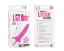 Load image into Gallery viewer, Love Rider Silicone  Dual Penetrator (Pink)
