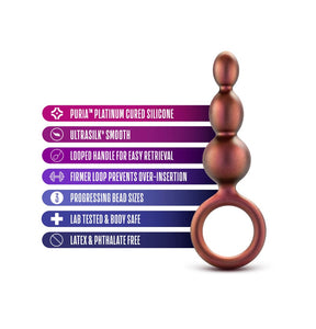 Anal Adventures Matrix - Beaded Loop (Bronze)