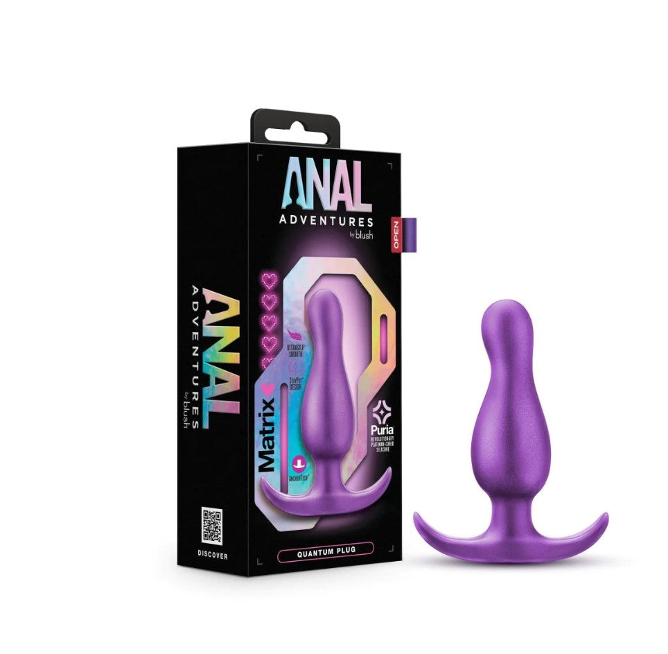 Anal Adventures Matrix - Quantum Plug (Galactic Purple)