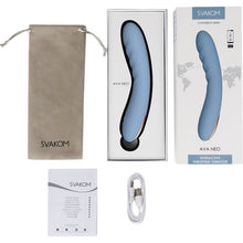Load image into Gallery viewer, Svakom Ava Neo Rechargeable Vibrator (Blue)
