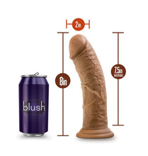 Load image into Gallery viewer, Dr. Skin  Dildo With Suction Cup - 8 Inch (Mocha)
