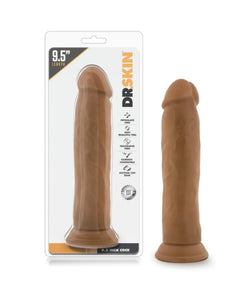 Dr. Skin Cock Dildo - 9.5 inch (Caramel)