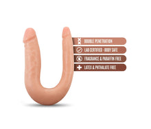 Load image into Gallery viewer, Dr. Skin Mini Double Dong - 12 inch (Beige)
