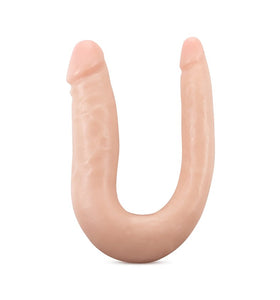 Dr. Skin Mini Double Dong - 12 inch (Beige)