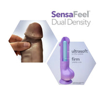 Load image into Gallery viewer, Au Naturel Dildo with Suction - 8 inch (Chocolate)
