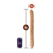 Load image into Gallery viewer, Dr. Skin Double Dildo - 18 inch (Mocha)
