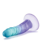 Load image into Gallery viewer, B Yours 5&quot; Morning Dew Dildo - (Sapphire)
