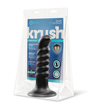 Load image into Gallery viewer, b-Vibe Krush 9.5 Inch Curved &amp; Ribbed XXL Dildo with Suction Cup
