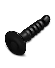 Load image into Gallery viewer, b-Vibe Krush 9.5 Inch Curved &amp; Ribbed XXL Dildo with Suction Cup
