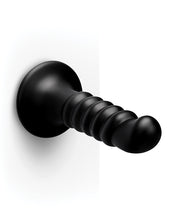 Load image into Gallery viewer, b-Vibe Krush 9.5 Inch Curved &amp; Ribbed XXL Dildo with Suction Cup
