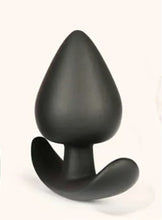 Load image into Gallery viewer, Silicone Butt Plug - Large (Black)
