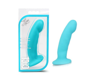 Luxe Cici Silicone Dildo 6.5inch (Blue)