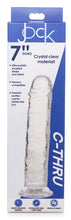 Load image into Gallery viewer, Jock C-Thru Dildo - 7 Inch (Clear)
