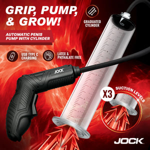 Power Pumper Automatic Penis Pump with Cylinder