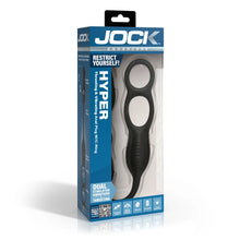 Load image into Gallery viewer, Hyper Thrusting and Vibrating Anal Plug with C-Ring
