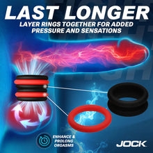 Load image into Gallery viewer, Enhancers 2-in-1 Silicone Cock Ring Set of 3
