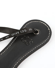 Load image into Gallery viewer, Sei Mio Roundly Chastised Broad Circular Spanking Paddle - Black
