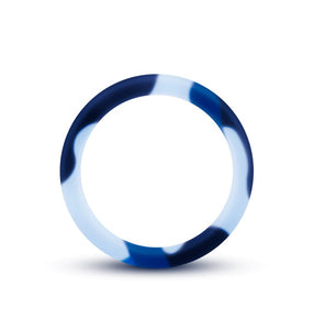 Performance - Cock Ring Silicone (Blue Camouflage)