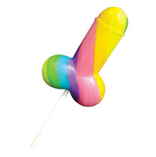 Load image into Gallery viewer, Rainbow Cock Pops
