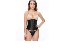 Load image into Gallery viewer, Corset Satin Boned - Medium (Black)
