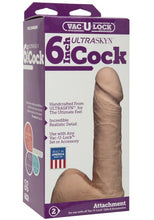 Load image into Gallery viewer, Vac-U-Lock Ultraskyn Dildo 6 inch(Vanilla)
