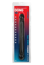 Load image into Gallery viewer, Double Header Veined Dildo  - 18 inch (Black)
