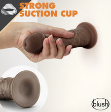 Load image into Gallery viewer, Dr. Skin Glide Self Lubricating Dildo - 8&quot; (Brown)

