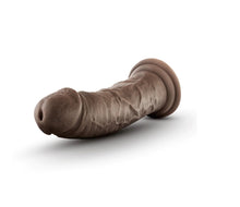 Load image into Gallery viewer, Dr. Skin Glide Self Lubricating Dildo - 8&quot; (Brown)
