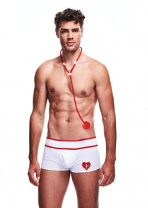 Doctor Love Set 2 Piece Set - Large/XLarge (White)