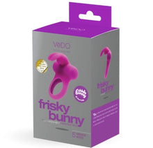 Load image into Gallery viewer, VeDo Frisky Bunny Cock Ring (Purple)

