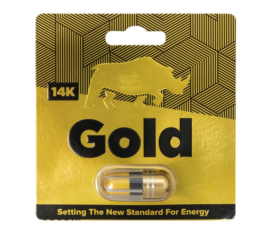 Rhino Gold 14K Pill