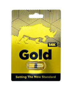 Rhino Gold 14K Pill
