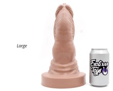 Load image into Gallery viewer, ErotixxxToys &quot;Bulldog Dildo&quot; Large (Flesh)
