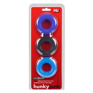Hünky Junk - HUJ C-Ring - 3-Pack (Blue)