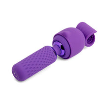 Load image into Gallery viewer, Nu Sensuelle Nubii Harlow Rechargeable Silicone Mini Heating Wand with Attachment
