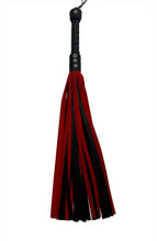 Load image into Gallery viewer, Bare Leatherworks - Full Cow Flogger (Red/Black)
