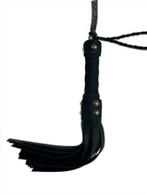 Load image into Gallery viewer, Bare Leatherworks - Handy ThudStinger Flogger (Black)
