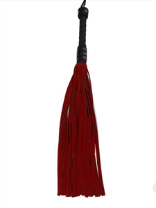 Bare Leatherworks -  Full Cow Flogger (Red)