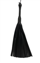 Load image into Gallery viewer, Bare Leatherworks - Master Vegan Flogger (Black)
